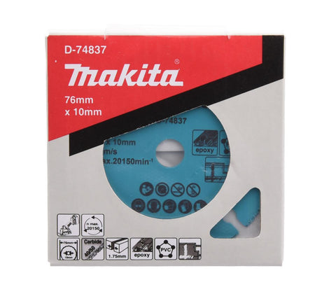 Kappeskive Makita tungsten karbid