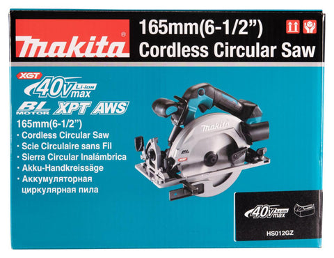 Sirkelsag HS012GZ Makita