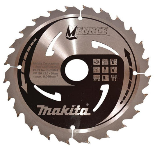 Sirkelsagblad Makita m-force TCT tre