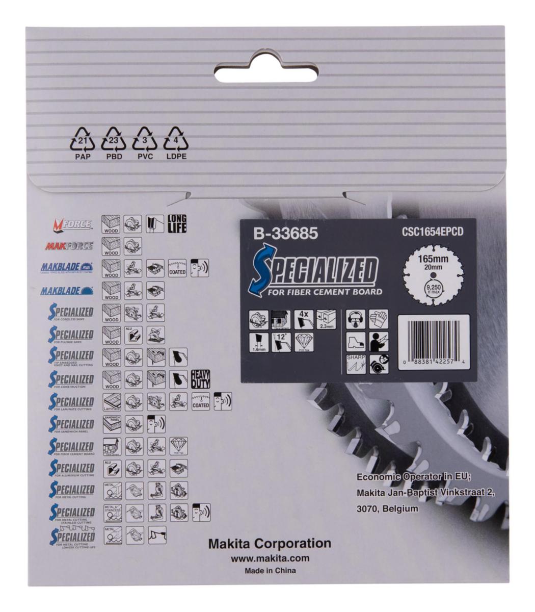 Sirkelsagblad Makita spesial PCD sem