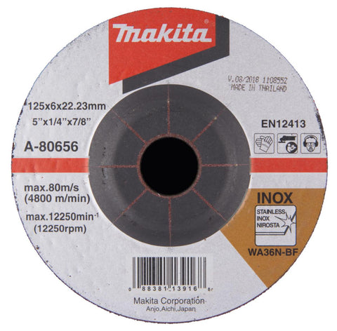 Slipeskive Makita Inox rf