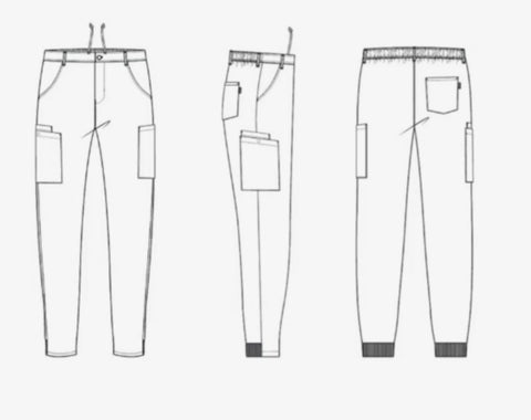 Bukse stretch Kentaur Unisex