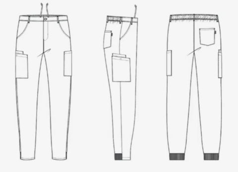 Bukse stretch Kentaur Unisex