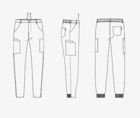 Bukse stretch Kentaur Unisex