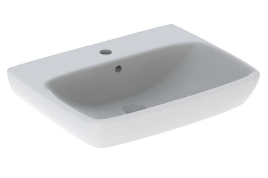 Servant Selnova Square 600 x 460 mm med overløp. Geberit