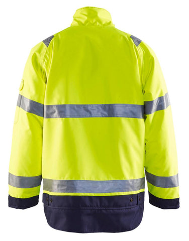Vinterjakke allværs Blåkläder 4827 HiVis kl.2