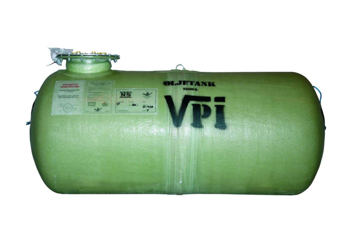 Oljetank for nedgraving, Kingspan - Vestfold Plastindustri
