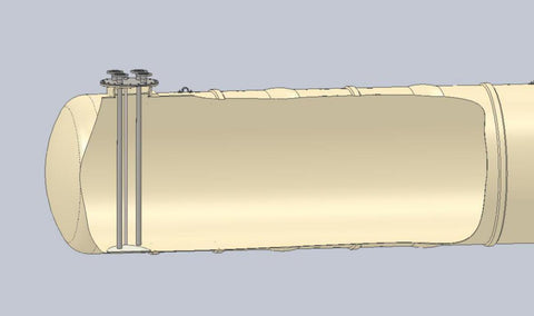 Spilloljetank for nedgraving, Kingspan