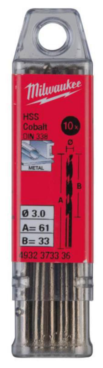 Metallbor Milwaukee HSSCO 10pk
