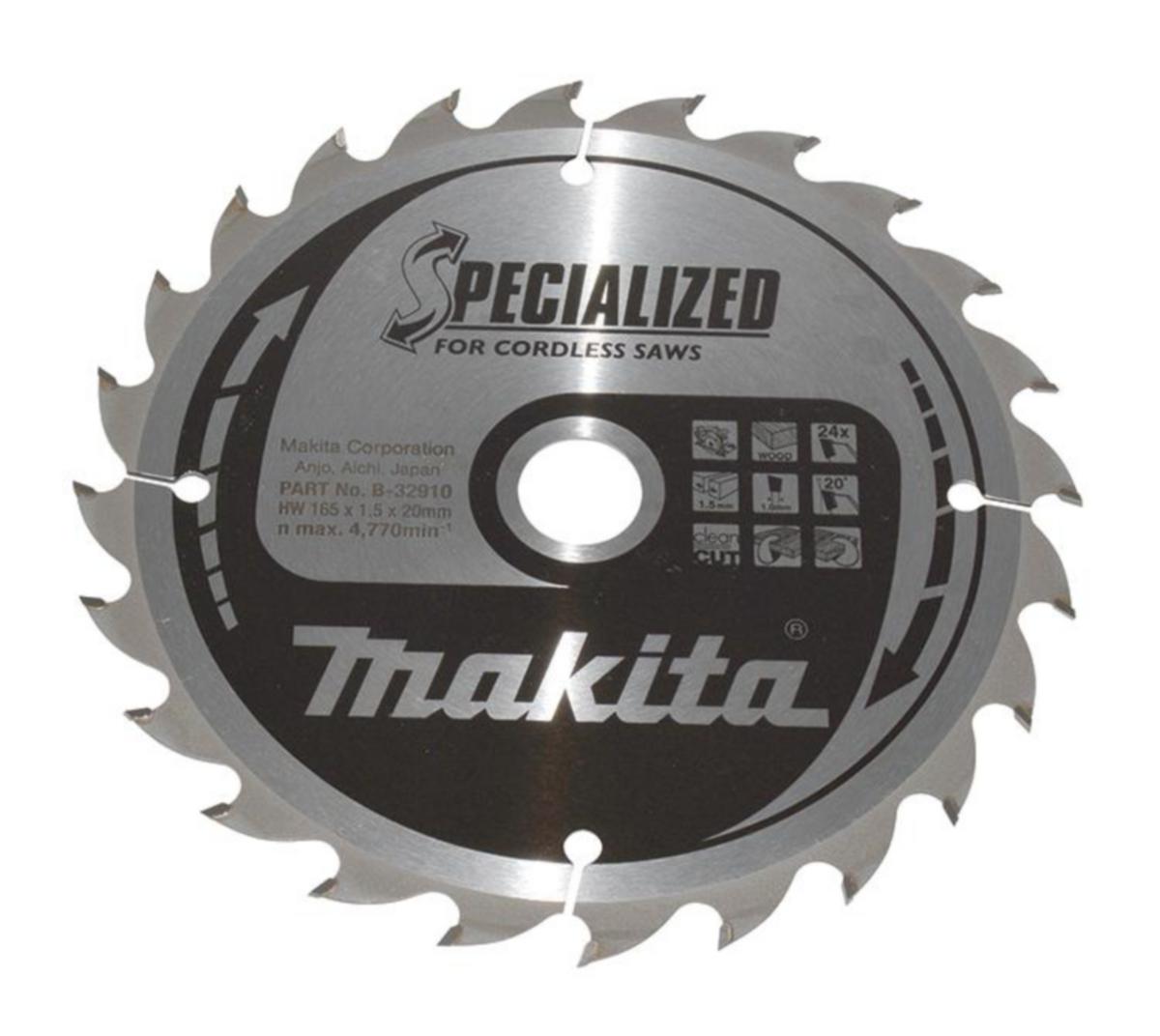 Sirkelsagblad Makita spesial TCT tre