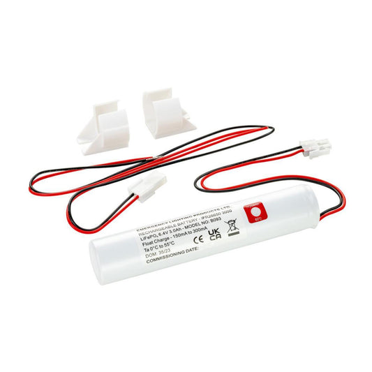 Nødlysbatteri Sg® 3.0Ah - model no: B093 - 6.4