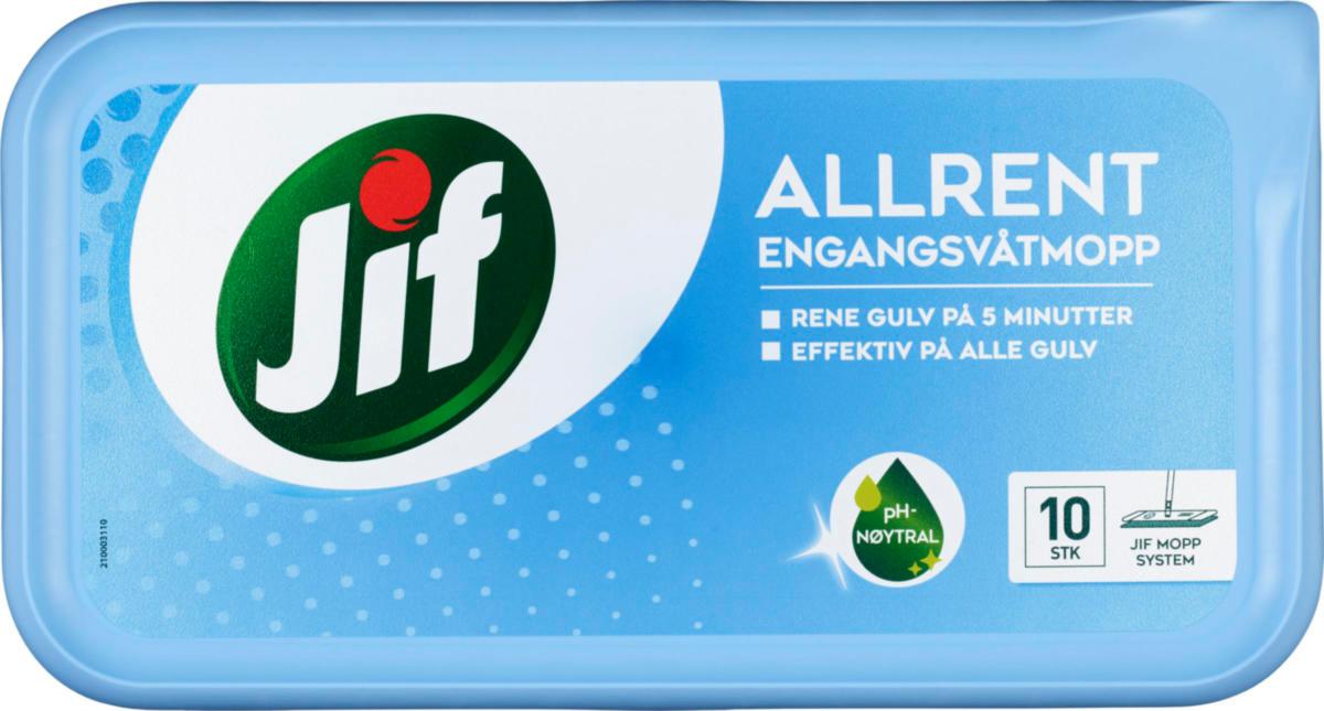 Engangsmopp Jif Allrent 10stk