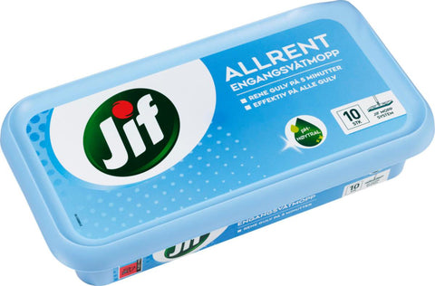Engangsmopp Jif Allrent 10stk