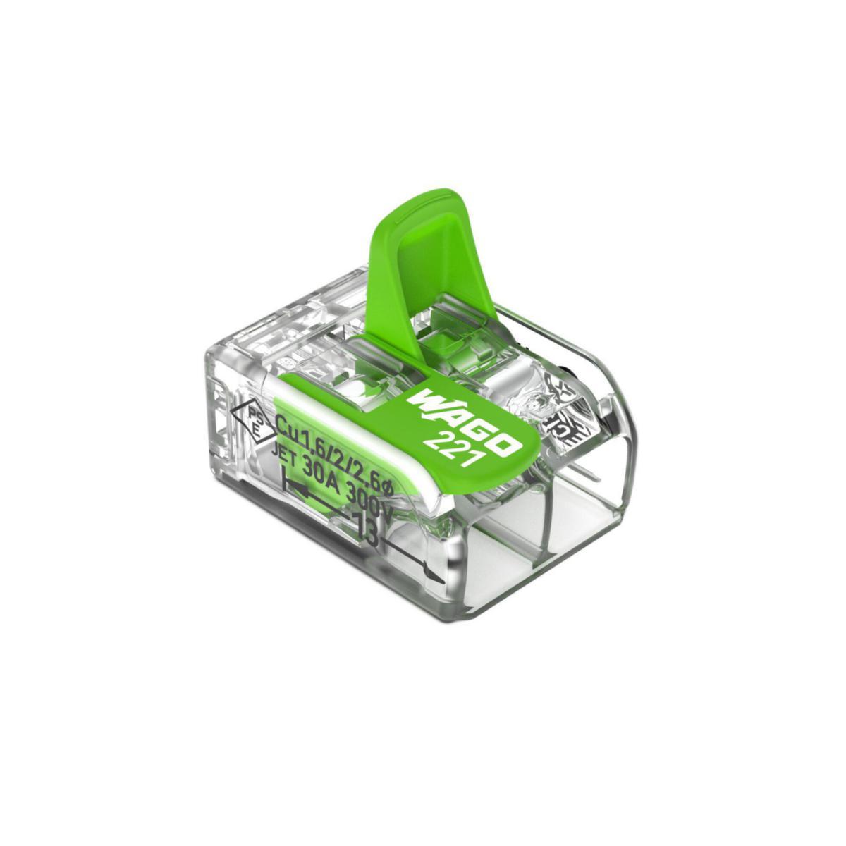 Koblingsklemme Wago Grønn 0.5 - 6mm² - 41