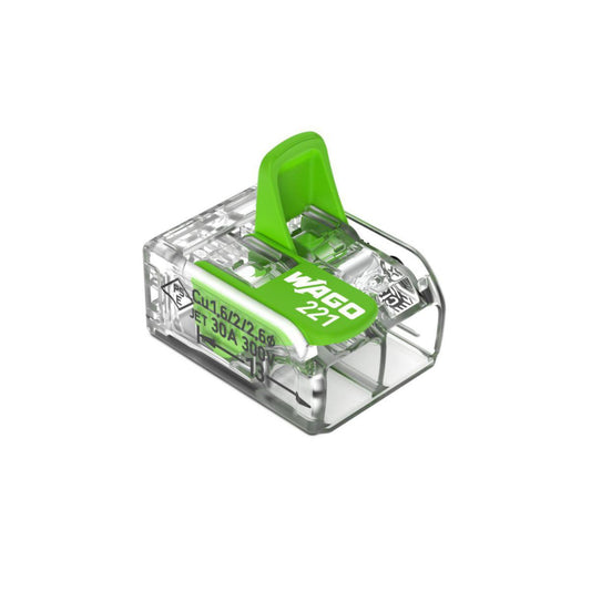 Koblingsklemme Wago Grønn 0.5 - 6mm² - 41