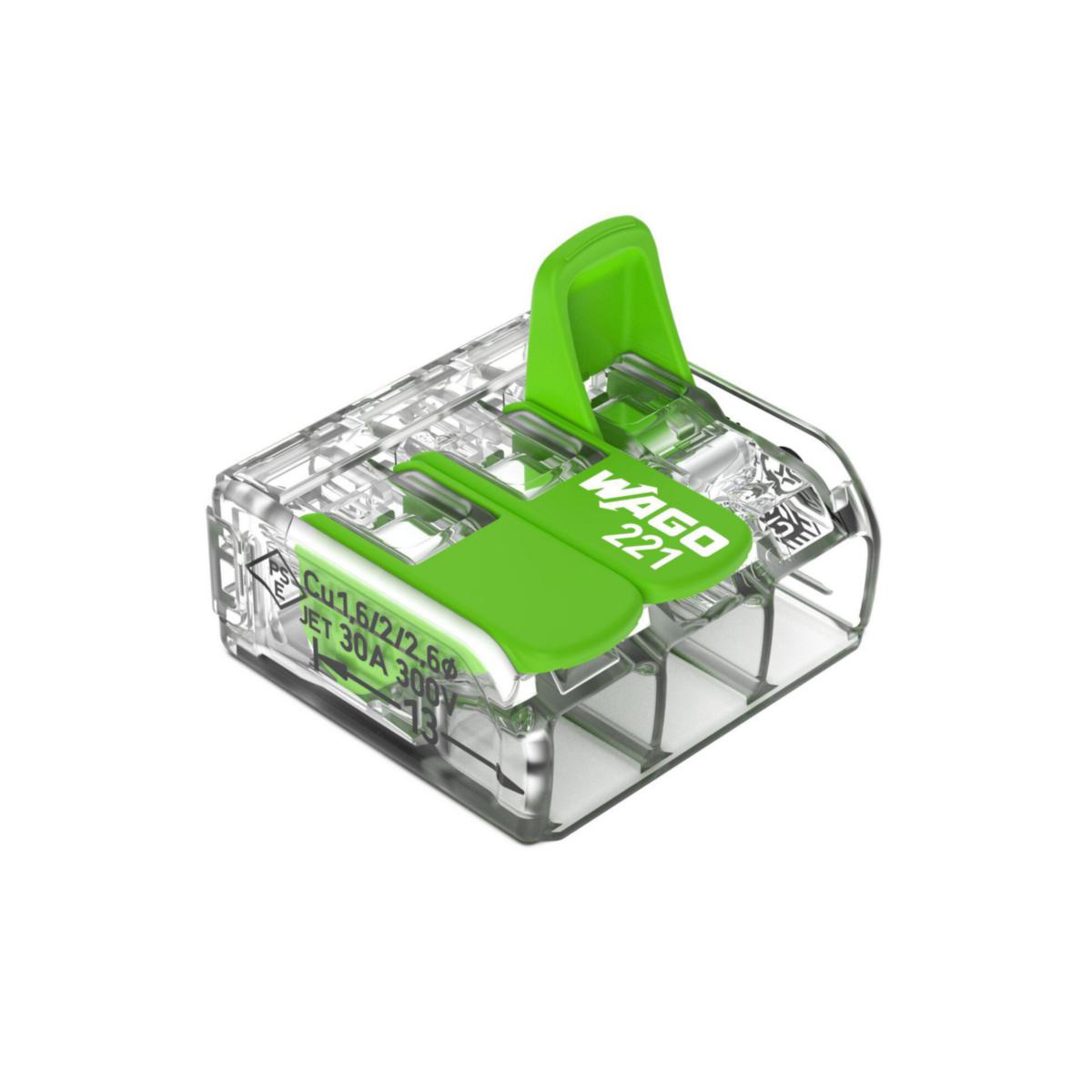 Koblingsklemme Wago Grønn 0.5 - 6mm² - 41