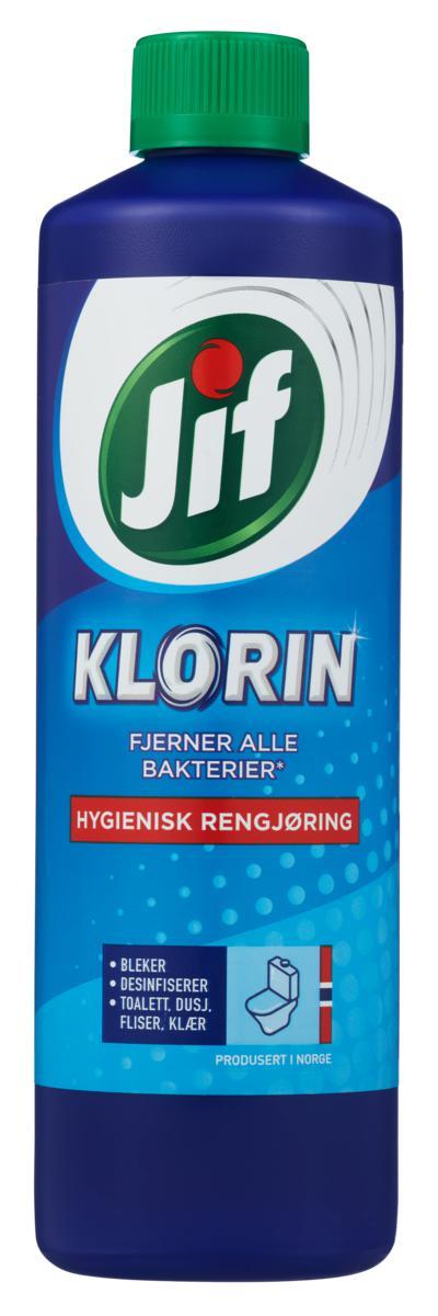 Rengjøring Jif Klorin