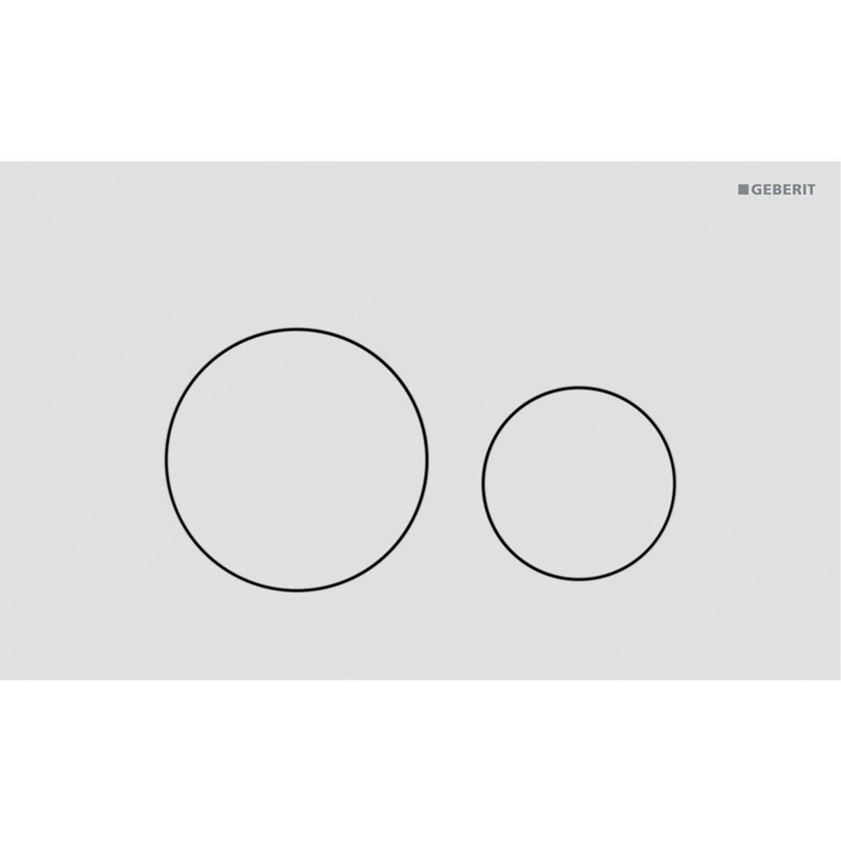 Betjeningsplate Geberit Sigma40