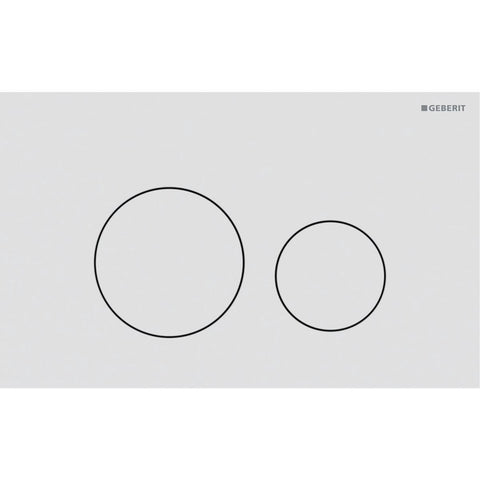 Betjeningsplate Geberit Sigma40
