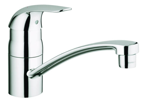 Kjøkkenbatteri Euroeco svingbar tut radius 140° krom, Grohe