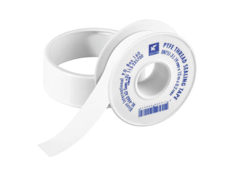 Gjengeteip teflon, 12m Sprinklerdeler CPVC for liming - GPA Flowsystem