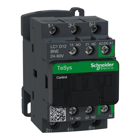 Kontaktorer Schneider LC1D 12A 3Pol - Schneider Electric