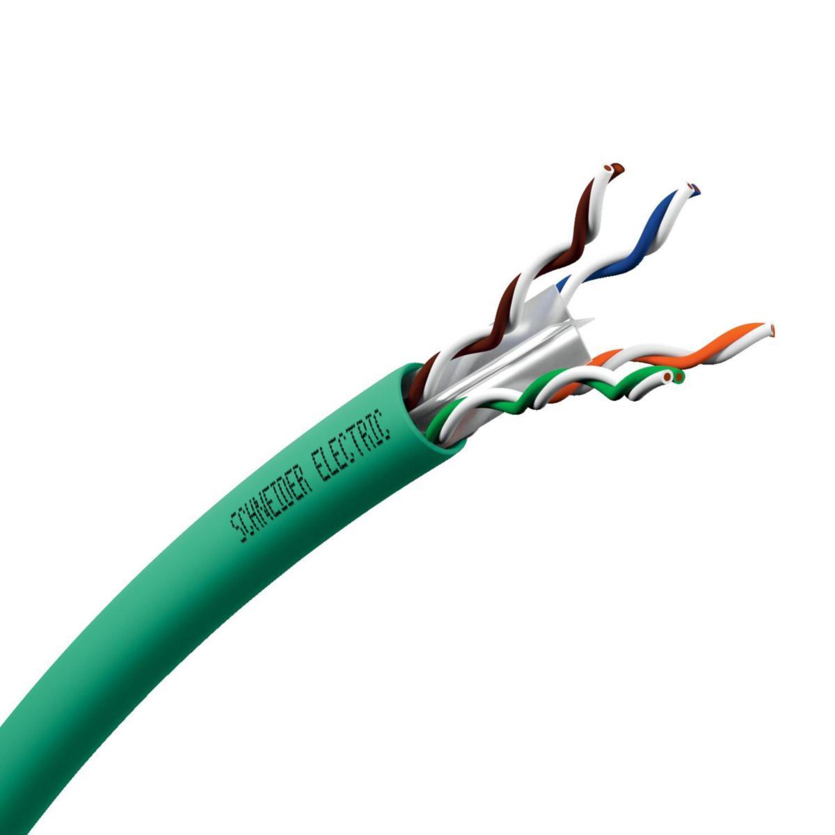 Datakabel U/UTP kat 6 LZH 4p - Schneider Electric