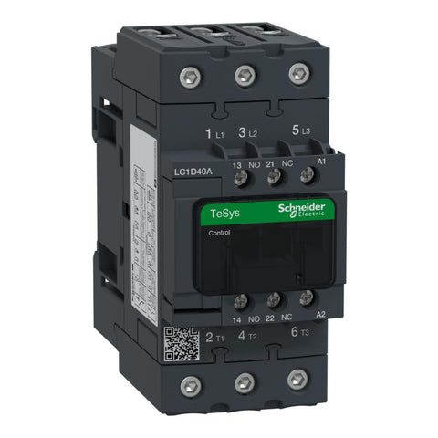 Kontaktorer Schneider LC1D 40AC 3 pol Elink - Schneider Electric