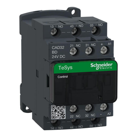 Hjelpekontaktorer Schneider TeSys D - 10