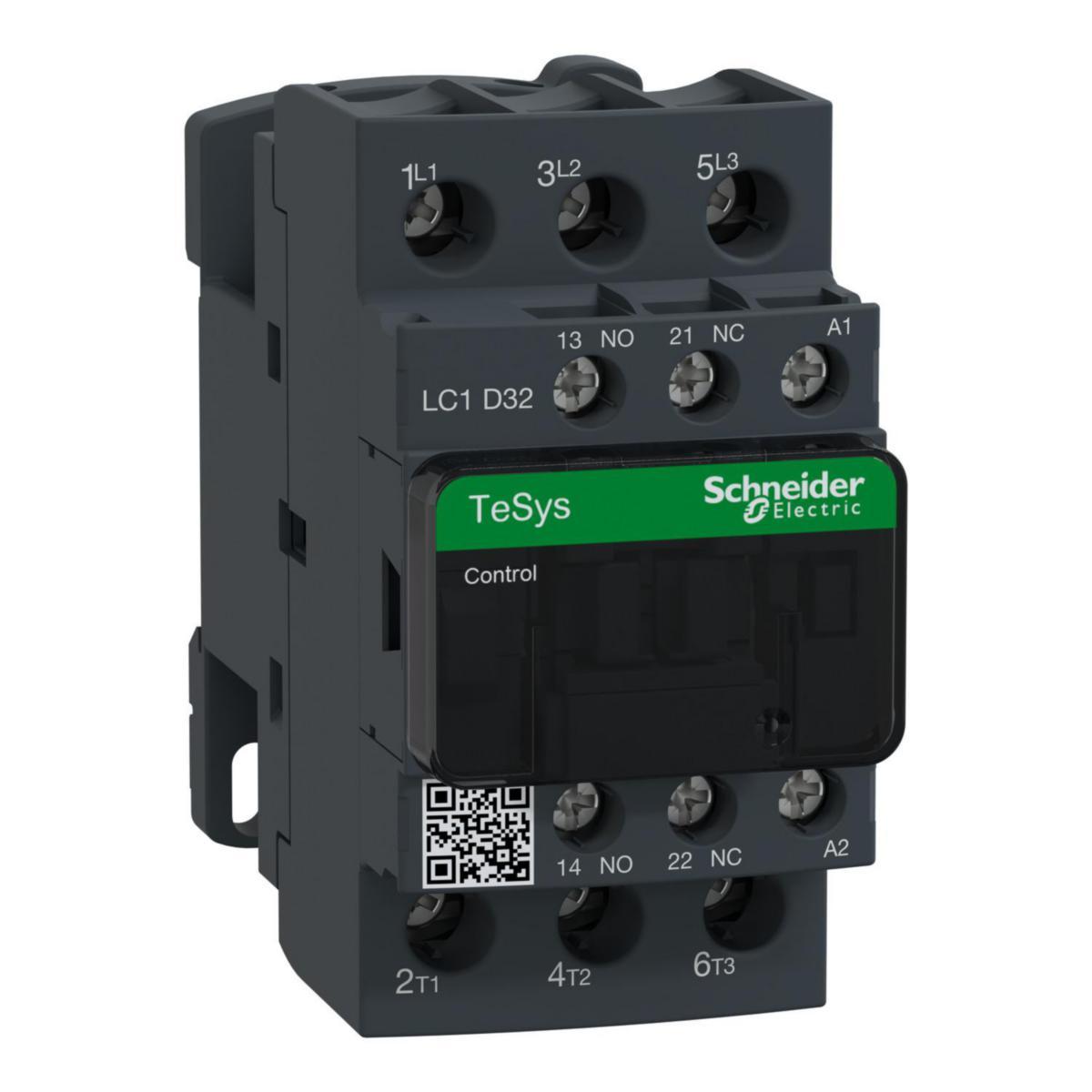 Kontaktorer Schneider LC1D 32A 3pol - Schneider Electric