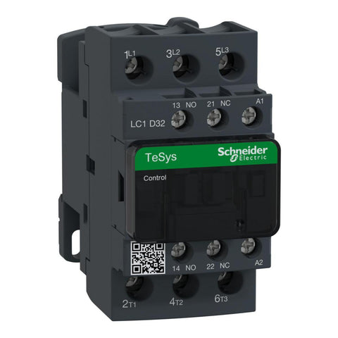 Kontaktorer Schneider LC1D 32A 3pol - Schneider Electric