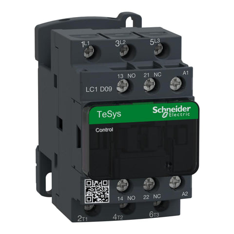 Kontaktorer Schneider LC1D 9A 3pol - Schneider Electric