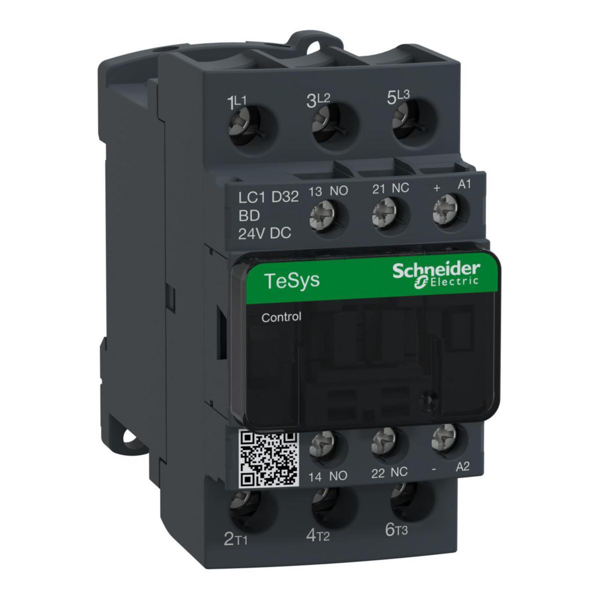 Kontaktorer Schneider LC1D 32A 3pol - Schneider Electric