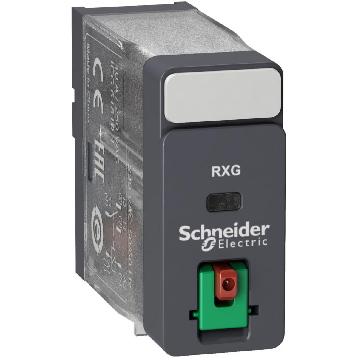 Pluggrelè Schneider 1CO 10A LTBLED