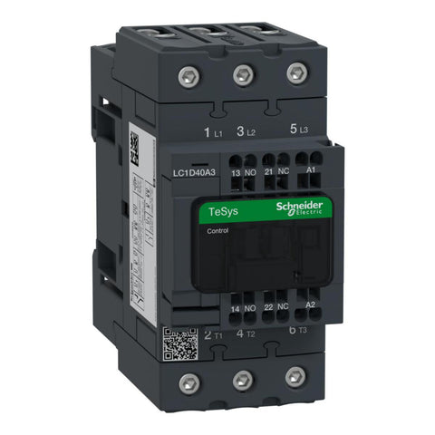Kontaktorer Schneider LC1D 40AC 3 pol Elink - Schneider Electric