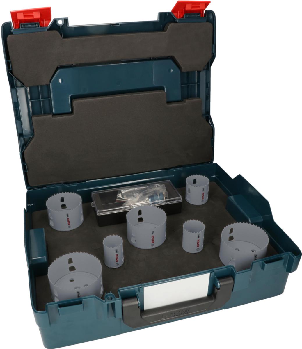 Hullsagsett Bosch m/bor L-BOXX a14