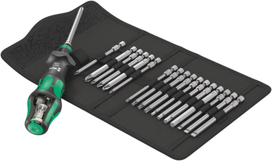 Skrutrekkersett kraftform TRB1 Wera