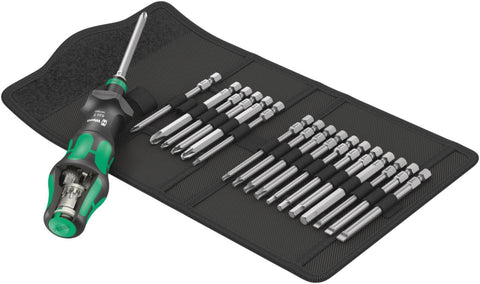 Skrutrekkersett kraftform TRB1 Wera