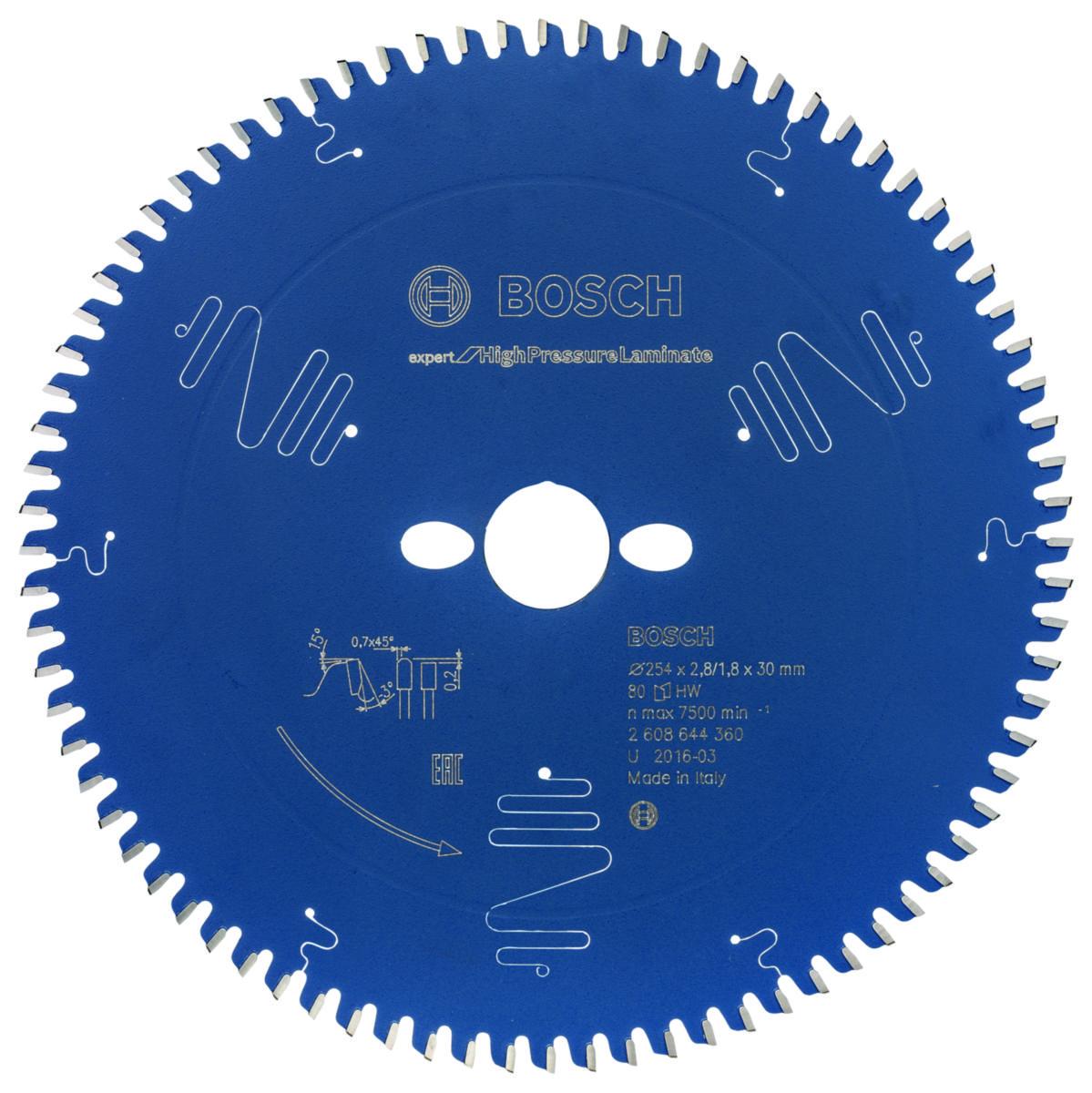 Sirkelsagblad Bosch Expert for High Pressure Laminate