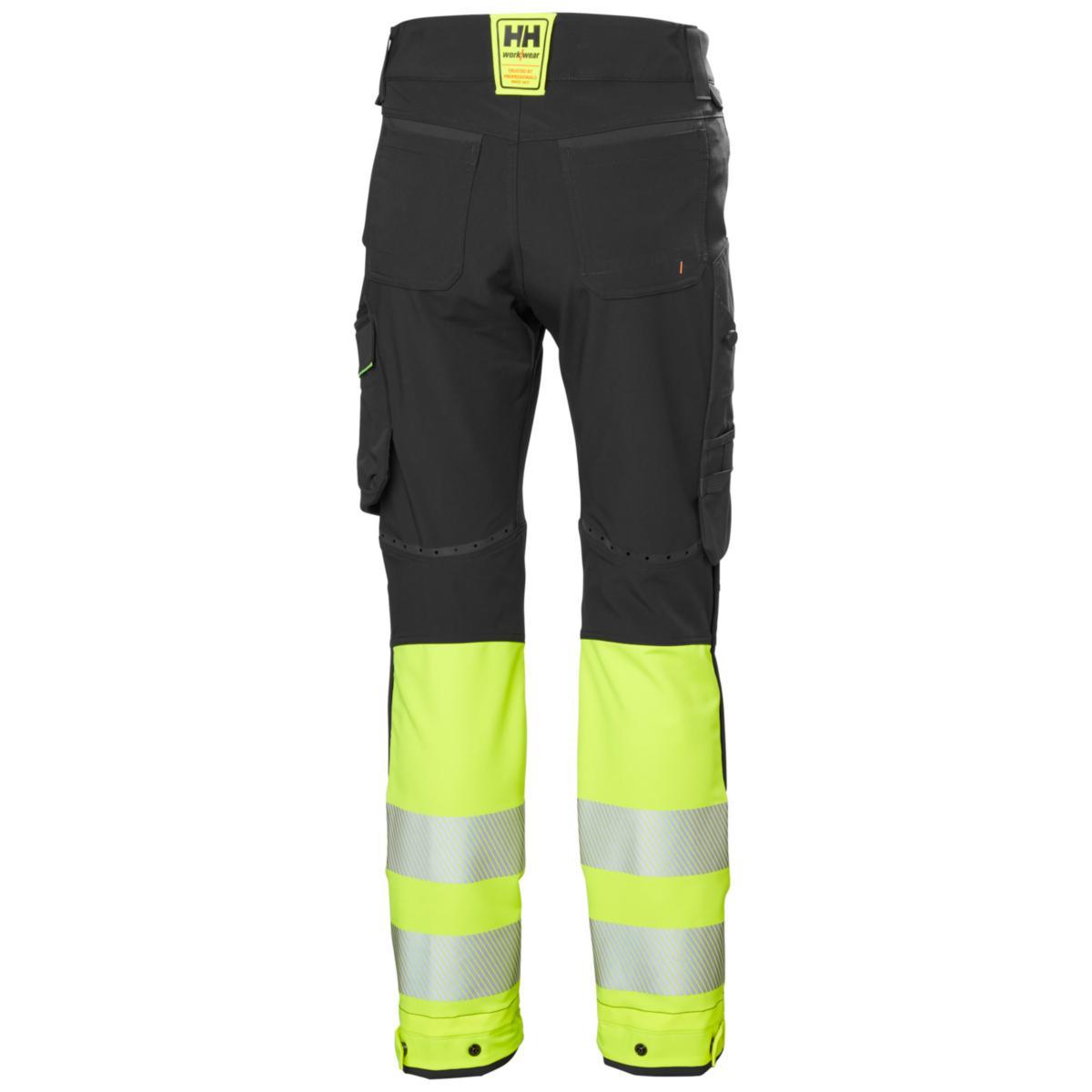 Håndverksbukse HH ICU BRZ CONNECT HiVis kl.1 - Helly Hansen