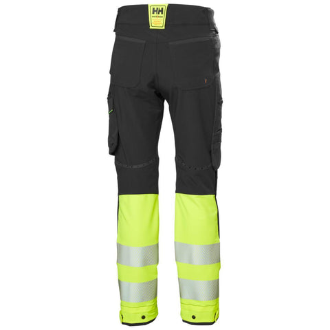 Håndverksbukse HH ICU BRZ CONNECT HiVis kl.1 - Helly Hansen