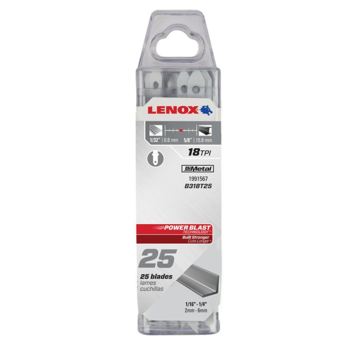Stikksagblad Lenox B318T/B318U