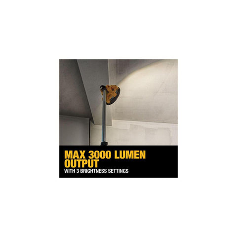 Arbeidslampe Dewalt DCL079 m/tripod Solo - 18