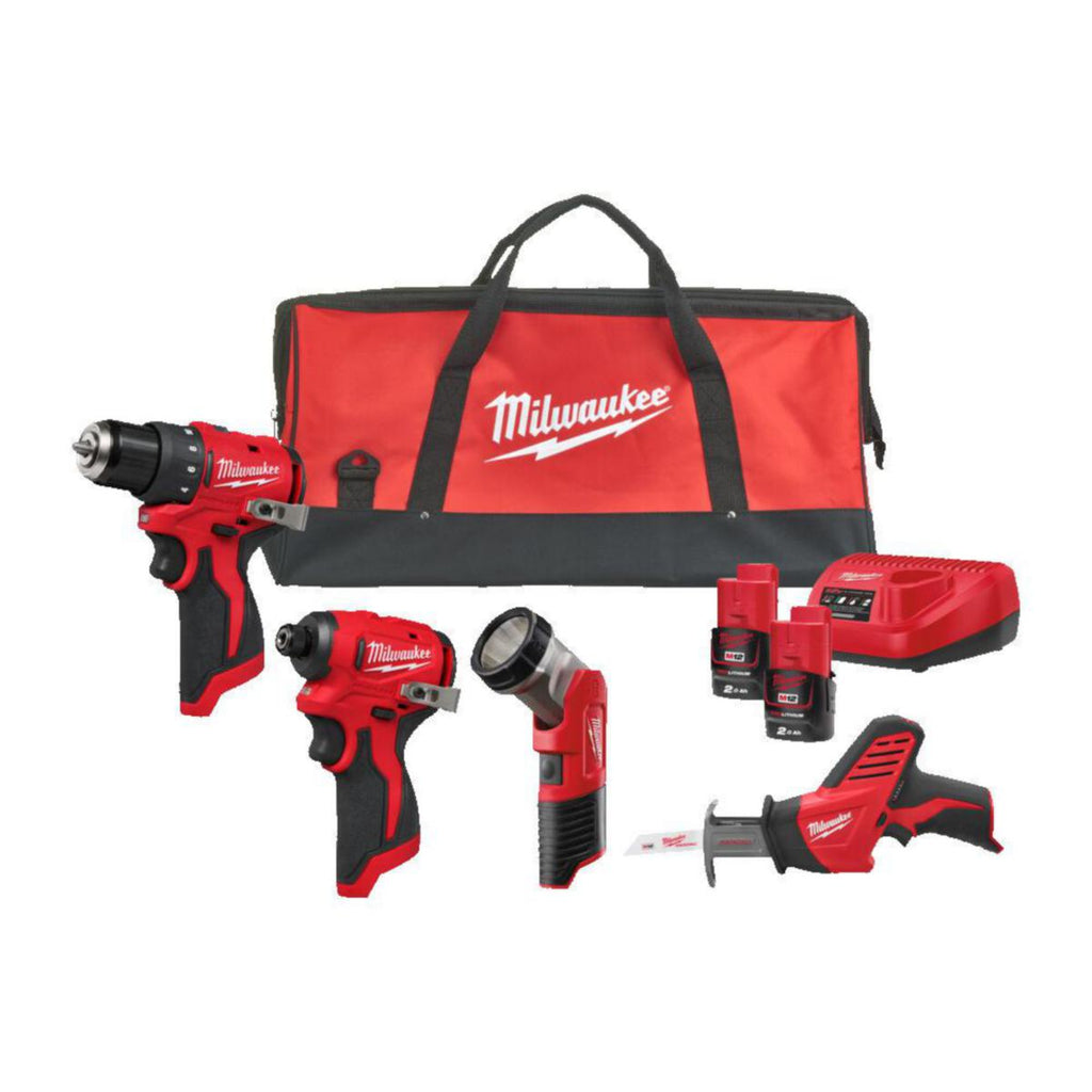 Kombipakke Milwaukee M12 BLPP4A-202B
