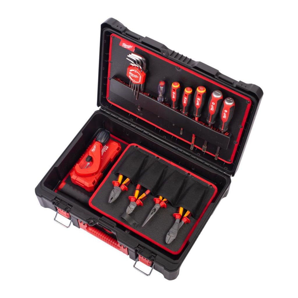 Håndverktøysett Milwaukee VVS Packout 73 deler