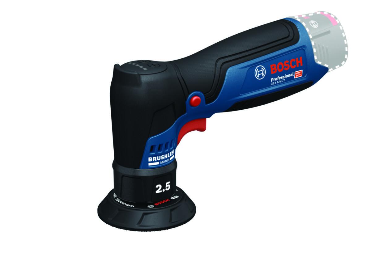 Eksentersliper Bosch GEX 12V-77 fra Bosch