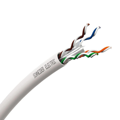 Datakabel Actassi C6 U/UTP Dca hvit, Schneider - Schneider Electric