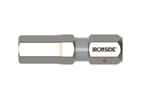 Bits Ironside Sekskant m/hull 25mm