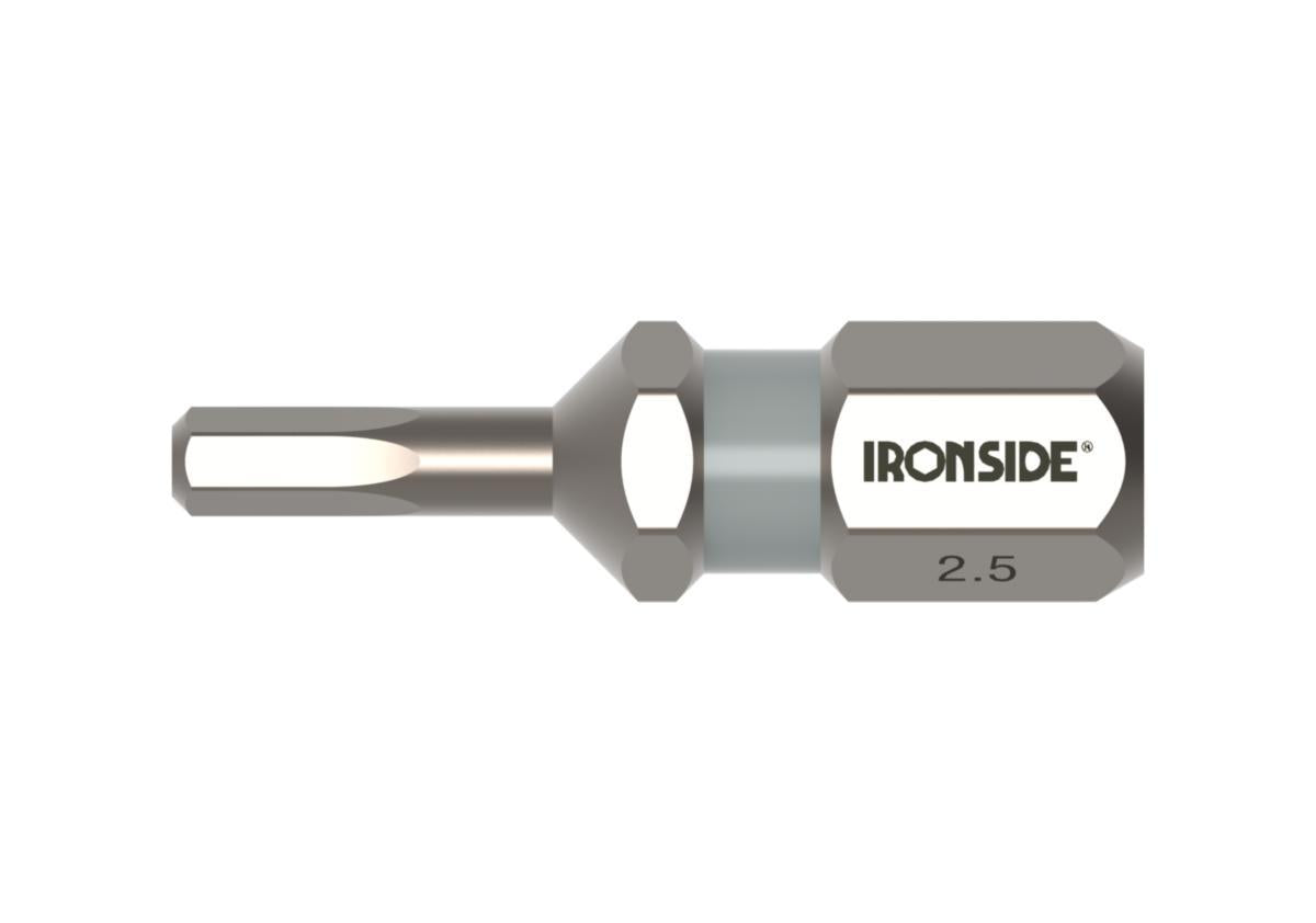 Bits Ironside Sekskant 25mm 3pk