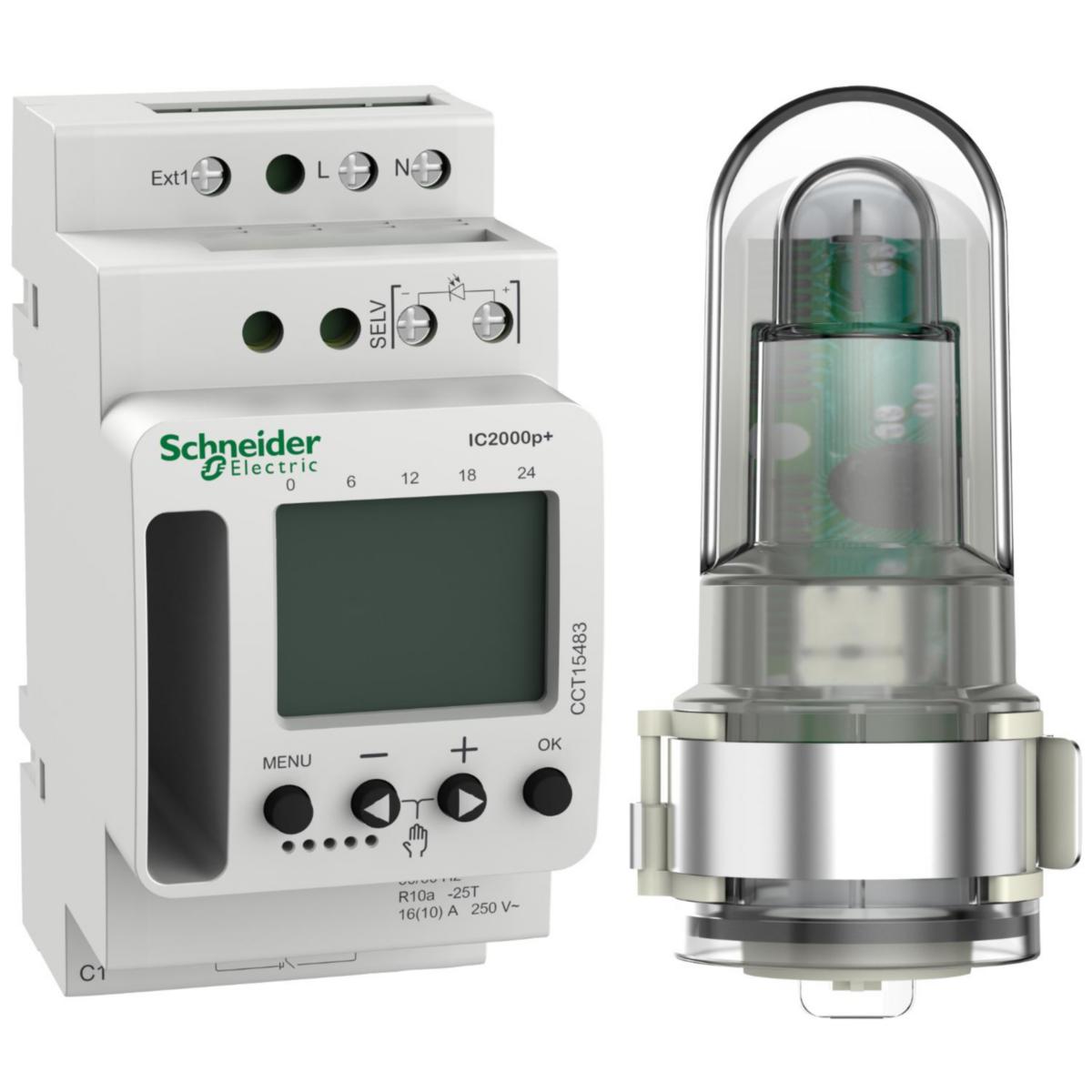 Skumringsrelè Schneider - 230